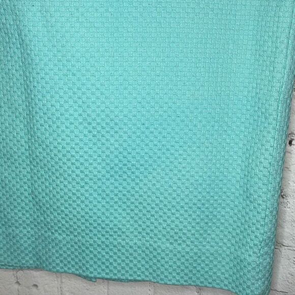 Pure Collection Women’s Mint Green Teal Pencil Straight Skirt size 4 - Picture 2 of 7